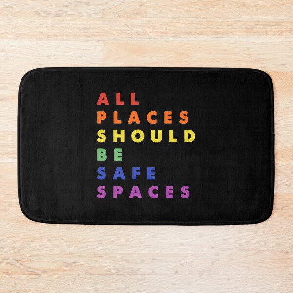 Item preview, All Places Should Be Safe Spaces - Gay Pride designed and sold by Darien Spencer.