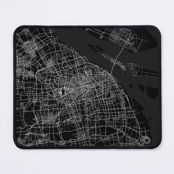 Item preview, Shanghai City Map of China - Full Moon designed and sold by deMAP.