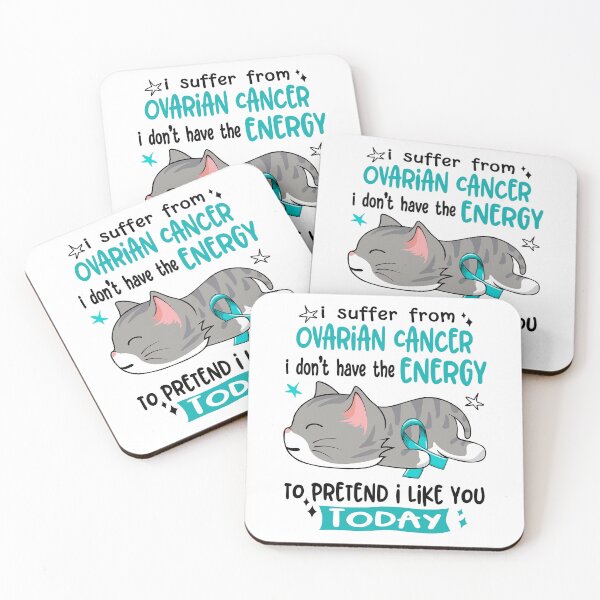 Item preview, Ovarian Cancer Awareness, I Suffer From Ovarian Cancer i don't have the ENERGY to Pretend i like you Today designed and sold by Tammyilaria.