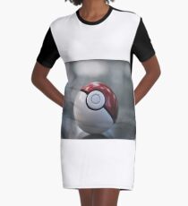 Pokeball Graphic T-Shirt Dress