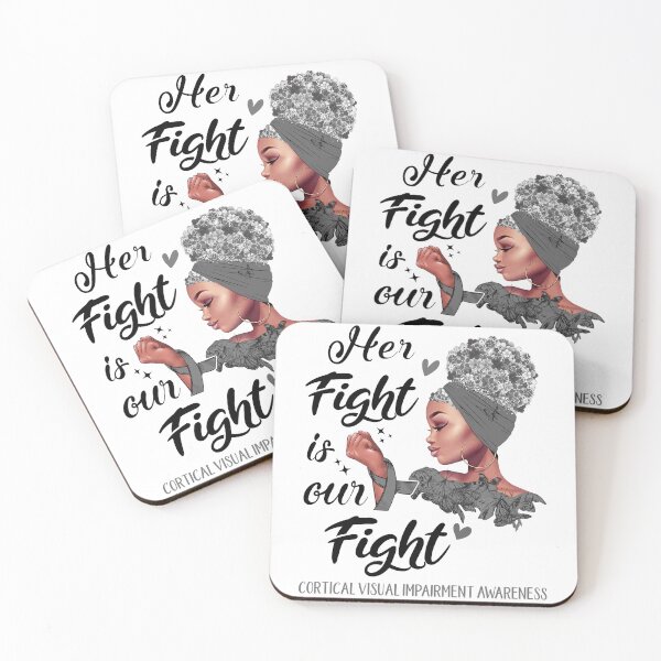 Item preview, Cortical Visual Impairment Awareness - Her Fight is Our Fight designed and sold by RidnerStore.