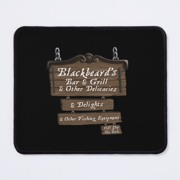 Item preview, Blackbeard’s Bar and Grill designed and sold by PODCottonShop.