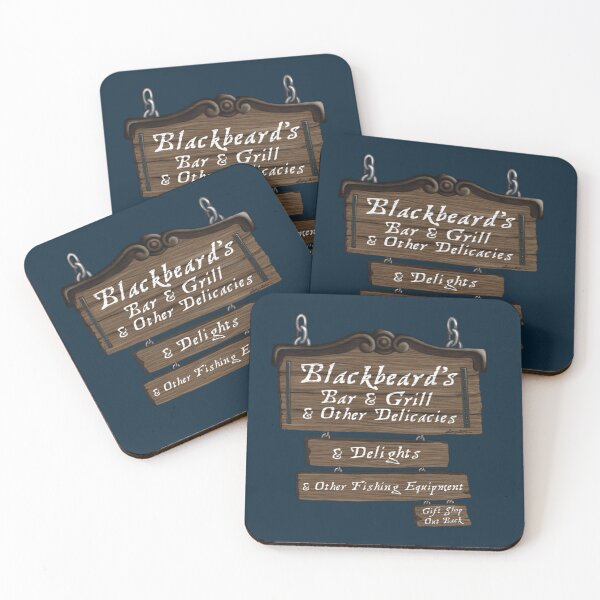 Item preview, Blackbeard’s Bar and Grill   designed and sold by PODCottonShop.