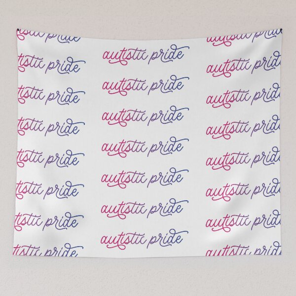Item preview, Autistic Pride Gradient - Bisexual designed and sold by Littlezilla.