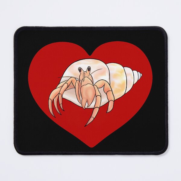 Item preview, Hermit Crab Red Heart for Hermit Crab Lovers designed and sold by Mochi-Merch.