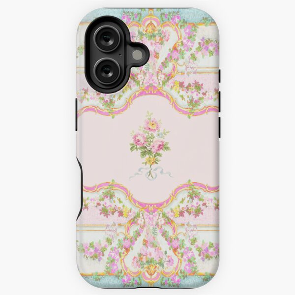 Item preview,  French Rococo Floral Watercolor Panel designed and sold by Wendy Paula Patterson.