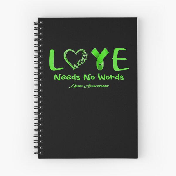 Item preview, Lyme Awareness - Love Needs No Words - Support Lyme Gifts designed and sold by Aaron309.