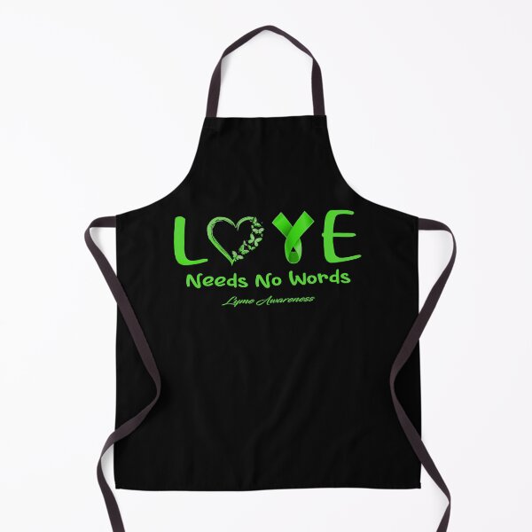 Item preview, Lyme Awareness - Love Needs No Words - Support Lyme Gifts designed and sold by Aaron309.