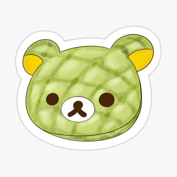 Rilakkuma Bear head Sticker for Sale by Hotaruuu2