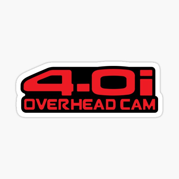 "SOHC 4L Overhead Cam Badge" Sticker for Sale by salad351 Redbubble