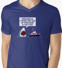 Polite Jaws Men's V-Neck T-Shirt