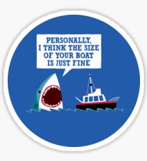 Polite Jaws Sticker