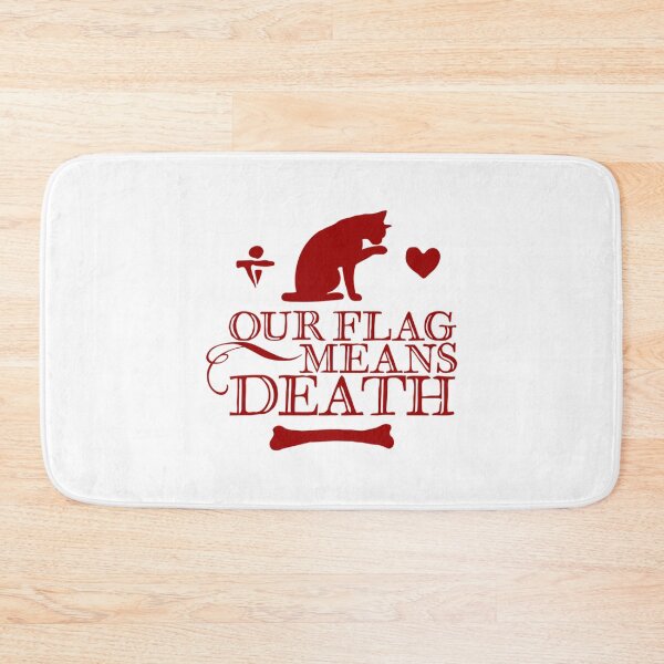 Aperçu de l'œuvre Notre drapeau signifie la mort rouge créée et vendue par PODCottonShop.