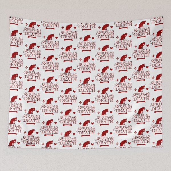 Item preview, Our Flag Means  Death Red   designed and sold by PODCottonShop.