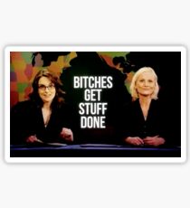 Hündinnen Get Stuff Done Sticker