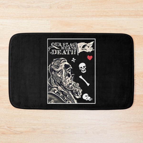 Aperçu de l'œuvre Notre drapeau signifie la mort créée et vendue par PODCottonShop.