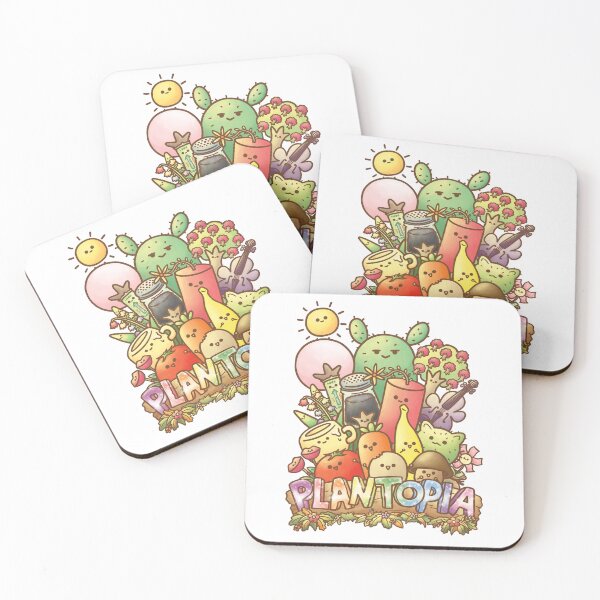 Item preview, Plantopia (Vertical) Cute kawaii game designed and sold by LifeOfAPotato.