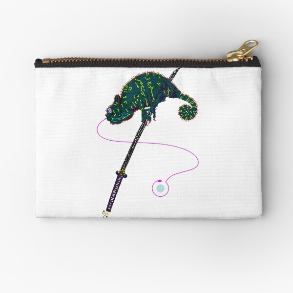 Samurai Chameleon Täschchen