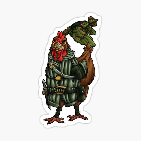 The Kluck-on Empire Sticker