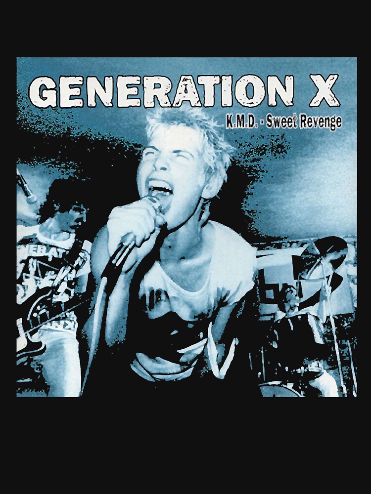 "generation x band" Tshirt for Sale by loganmcah24 Redbubble band