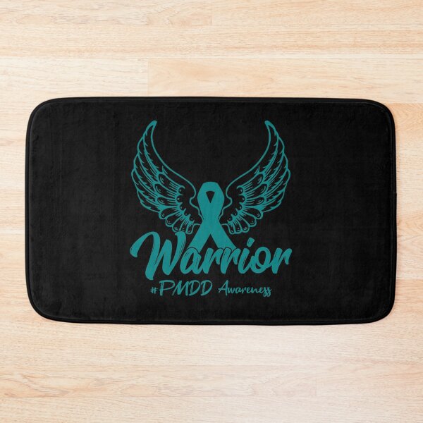 Item preview, Premenstrual Dysphoric Disorder PMDD Awareness Teal Ribbon With Wings Warrior Gift designed and sold by NAJMOSHOP.