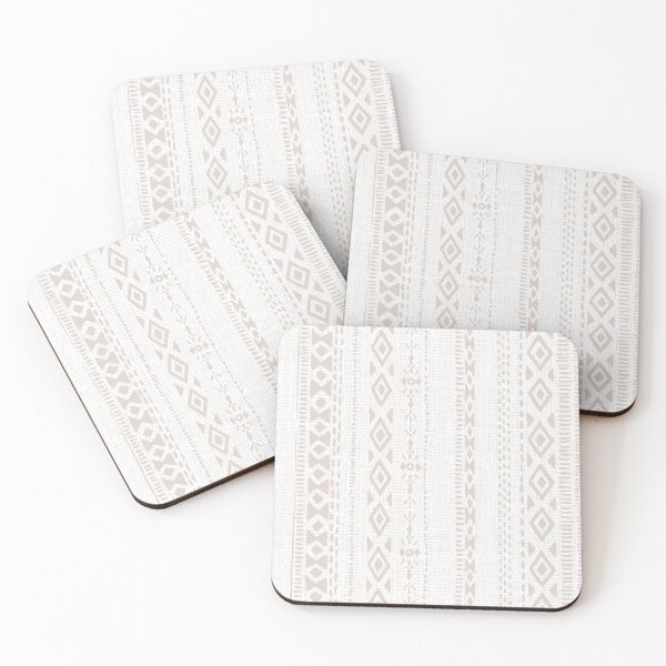 Item preview, Boho Woven Pattern - ecru designed and sold by SugarPineDesign.