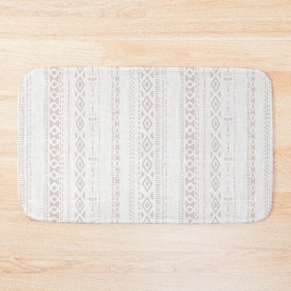Item preview, Boho Woven Pattern - ecru designed and sold by SugarPineDesign.