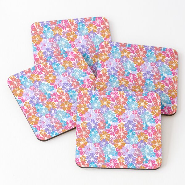 Item preview, Colourful Daisy Pattern designed and sold by Honey Myrtle Studio.
