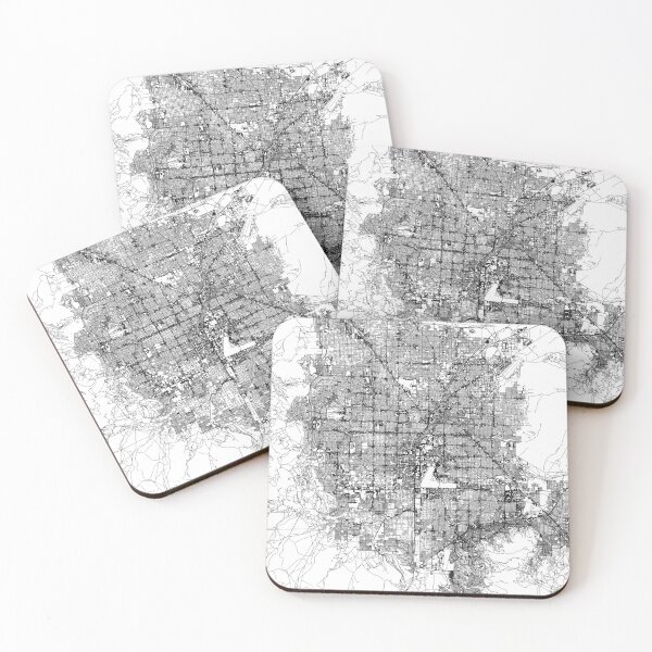 Item preview, Las Vegas White Map designed and sold by multiplicitymap.