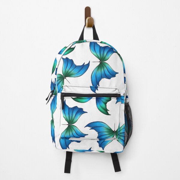 Item preview, Blue & Green Butterfly Pattern designed and sold by lezell.