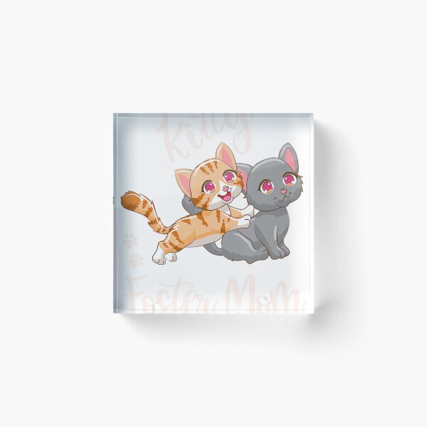 Item preview, Kitten Foster Mom Funny Cute Cat Lover Gift Playful Kitties  designed and sold by alianotdtott.