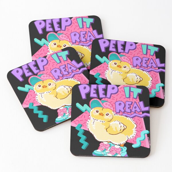 Item preview, 90s Baby Chick Peep it Real T-Shirt designed and sold by ShonvirGhuman.