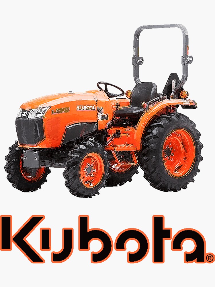 "Kubota Truck Kubota Tractor" Sticker for Sale by garystrong Redbubble