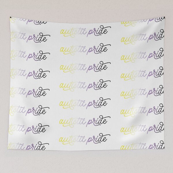 Item preview, Autistic Pride Gradient - Nonbinary designed and sold by Littlezilla.