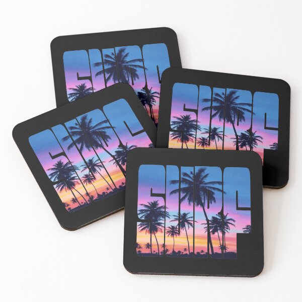 Item preview, Surf Sunset designed and sold by GL Digital Artwork .