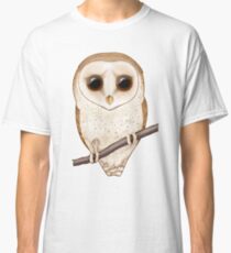 Big-Eyed Barn Owl Classic T-Shirt