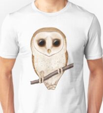 Big-Eyed Barn Owl Unisex T-Shirt