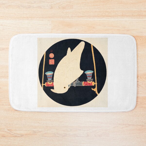 Item preview, CUTE WHITE MACAW BIRD. ITO JAKUCHU (1900) designed and sold by metaweb.