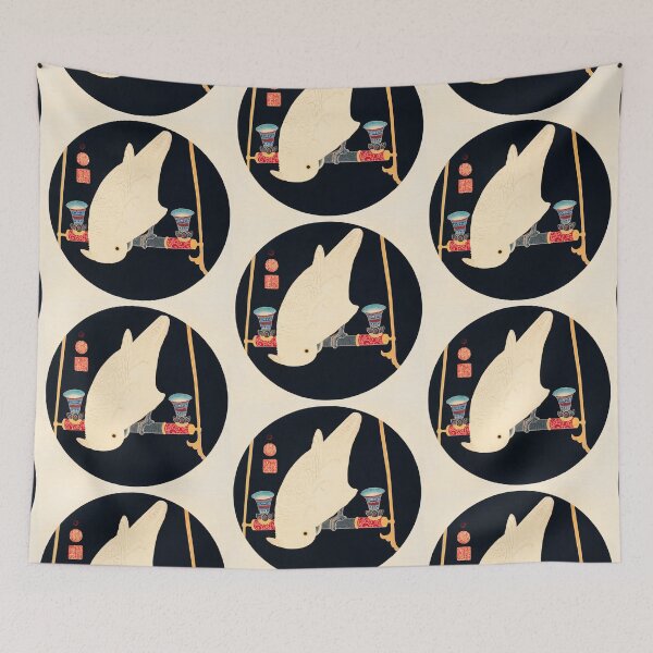 Item preview, CUTE WHITE MACAW BIRD. ITO JAKUCHU (1900) designed and sold by metaweb.