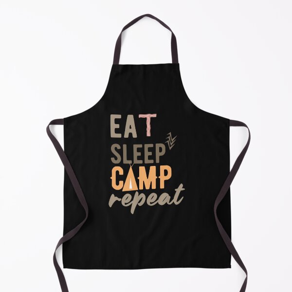 Item preview, Eat sleep camp repeat designed and sold by wildTrack---.