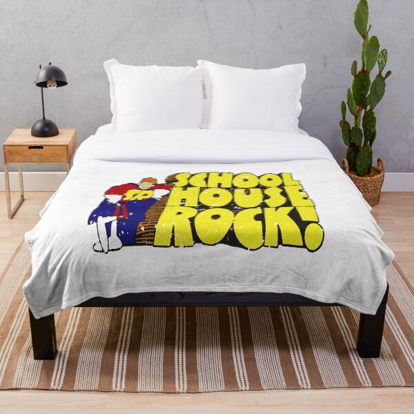 Item preview, Schoolhouse Rock 70s Cartoon Vintage Logo  designed and sold by JasmineWorsnop.