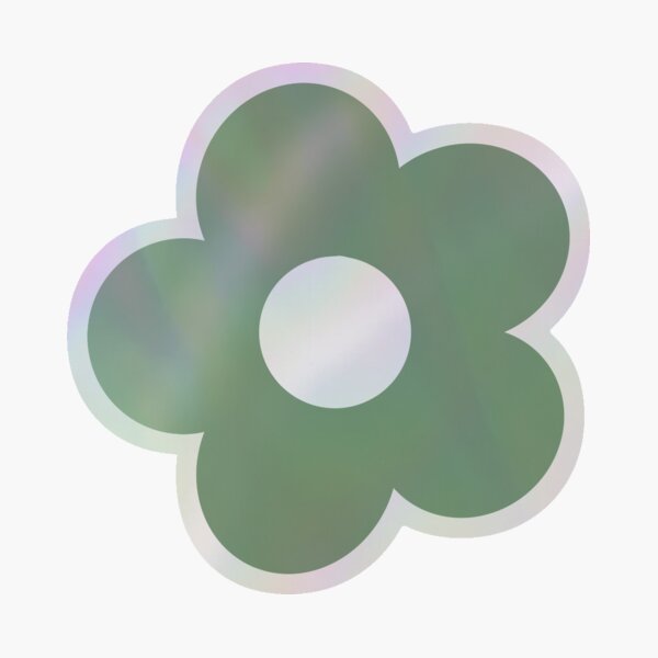 Item preview, sage green flower designed and sold by Ellietothegrace.