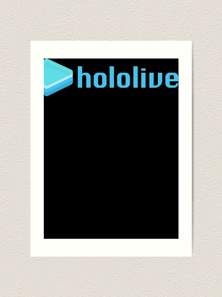 "Hololive Logo" Art Print for Sale by YvonneBuck | Redbubble
