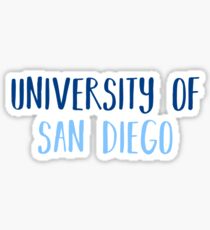 UNIVERSITY OF SAN DIEGO Sticker
