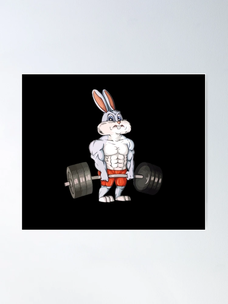  Funny Bodybuilding Gifts Bodybuilder Bunny Easter Bunnybuilder  Fitness Gym Throw Pillow, 18x18, Multicolor : Home & Kitchen