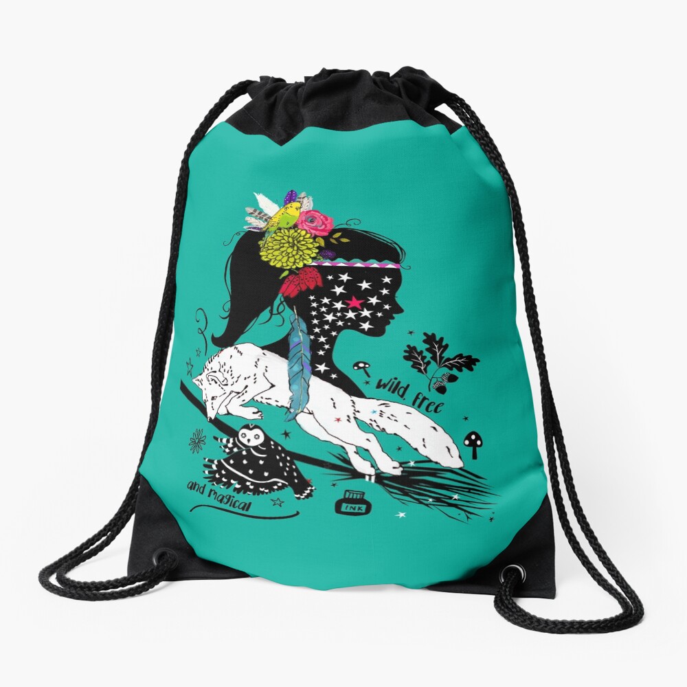 Item preview, Drawstring Bag designed and sold by Elisandra.