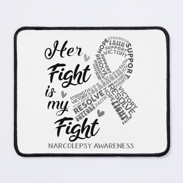 Item preview, Narcolepsy Warrior, Her Fight is my Fight Narcolepsy Awareness designed and sold by Greggwillard.