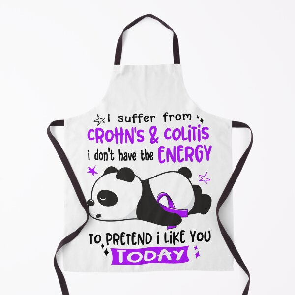 Item preview, Crohn's & Colitis Awareness - I suffer from Crohn's & Colitis i do not have the ENERGY to pretend i like you TODAY designed and sold by Hilten.