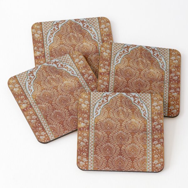 Item preview, Classic Floral Stamp Gold designed and sold by moslem-pride.