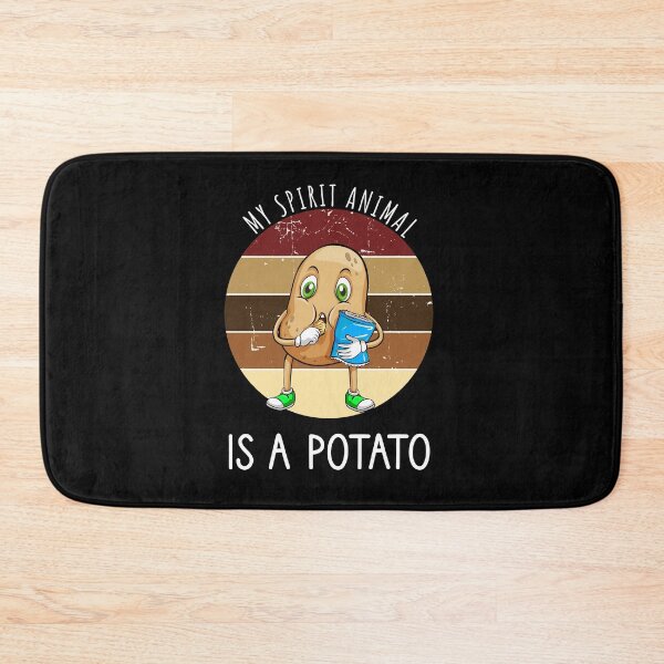 Item preview, My Spirit Animal Is A Potato - Funny Vintage Sunset designed and sold by JustBeStylish.